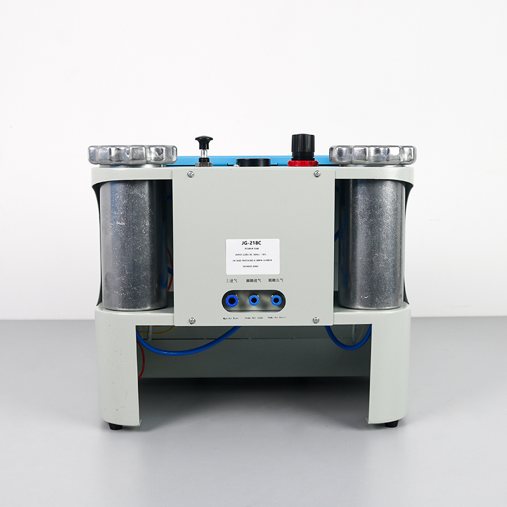 Sandblaster Cabinet - เครื่องพ่นทรายในห้องปฏิบัติการแบบสองหัวพ่น พร้อมตู้เก็บเครื่องมือ