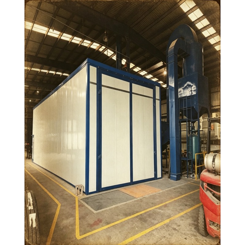 Sandblaster Cabinet - ห้องพ่นทราย/ตู้พ่นทราย/ห้องพ่นเคลือบผง พร้อมระบบดูดฝุ่นสำหรับงานอุตสาหกรรม