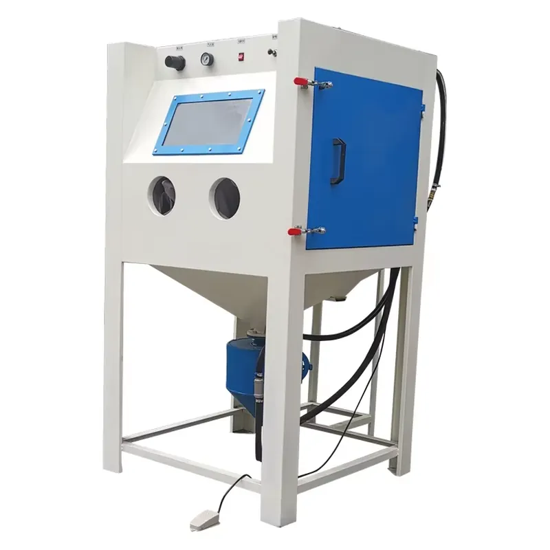 เครื่องพ่นทรายแบบพกพาขนาดเล็กอ - Sandblaster Cabinet บทวิจารณ์และราคา