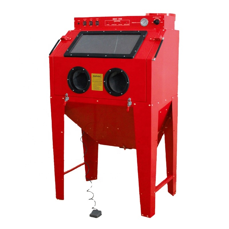 ตู้พ่นทรายขนาด 350 ลิตร พร้อมเ - Sandblaster Cabinet บทวิจารณ์และราคา