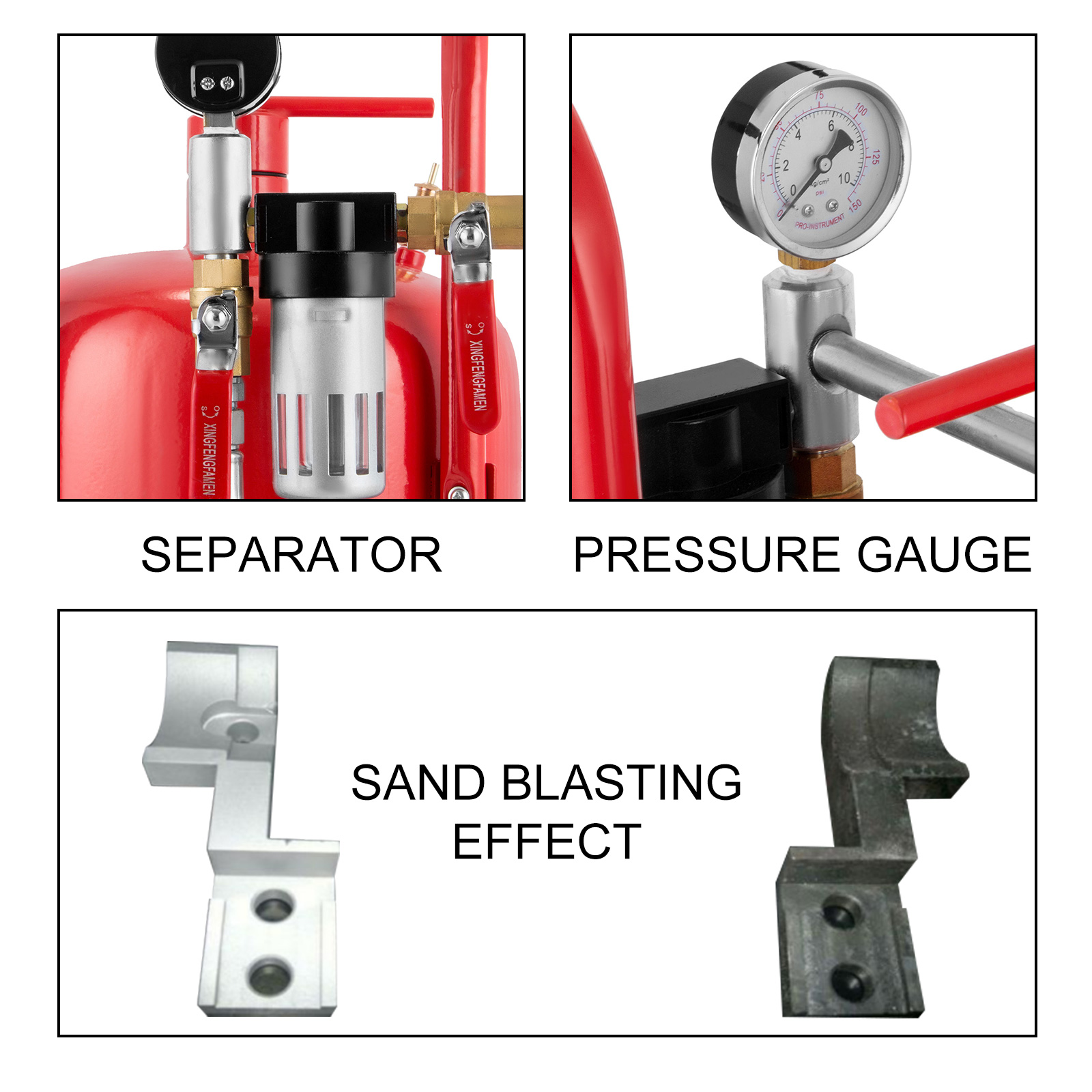 SucceBuy Sand Blaster 10Gal แบ - Sandblaster Cabinet บทวิจารณ์และราคา