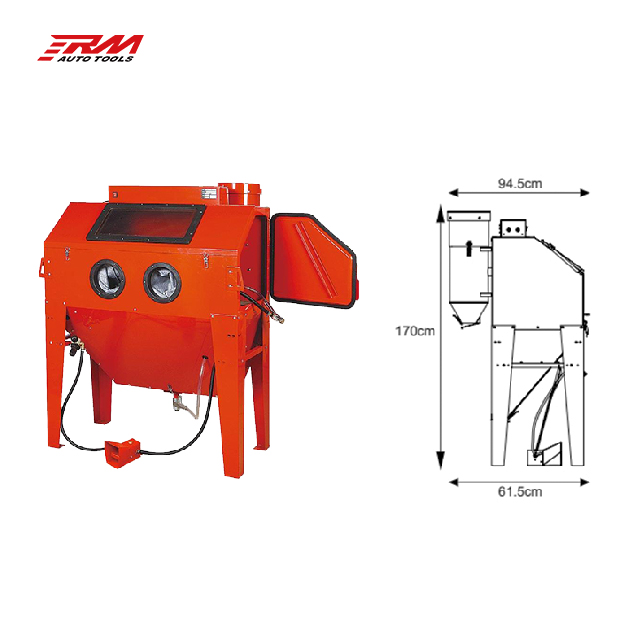 ตู้เครื่องพ่นทรายไฟฟ้าทำความสะ - Sandblaster Cabinet บทวิจารณ์และราคา