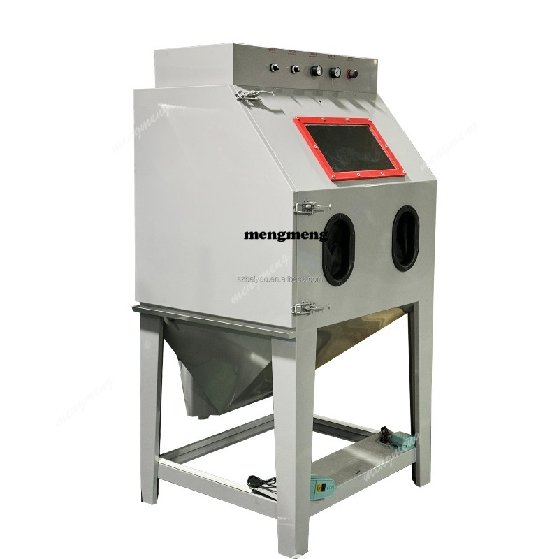 ตู้พ่นทรายทำความสะอาดพื้นผิวแบ - Sandblaster Cabinet บทวิจารณ์และราคา