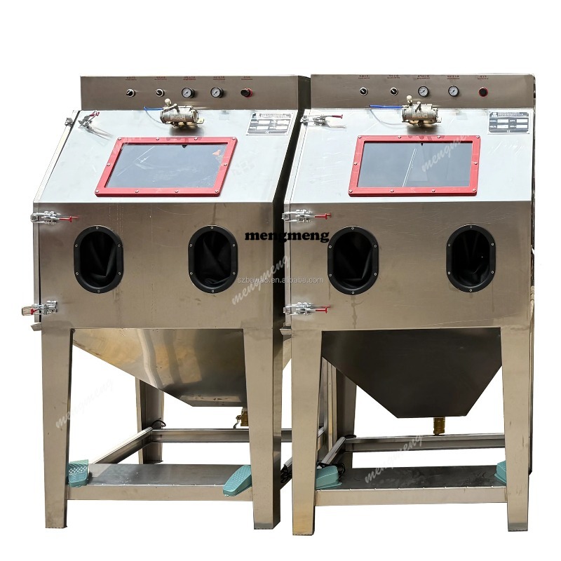 ตู้พ่นทรายทำความสะอาดพื้นผิวแบ - Sandblaster Cabinet บทวิจารณ์และราคา